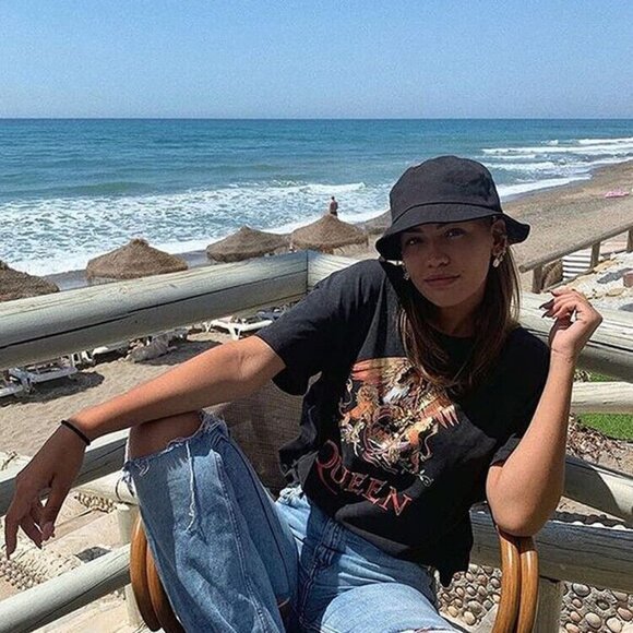 5 Pcs Hat Cap Cotton Fishing Boonie Brim visor Sun Summer Men Camping Outdoor - Picture 2 of 4